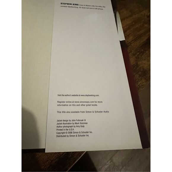 The Cell By Stephen King Hardcover 2006 First Edition Book - Picture 6 of 6